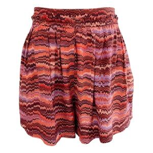 Ulla Johnson Silk High Waist Shorts